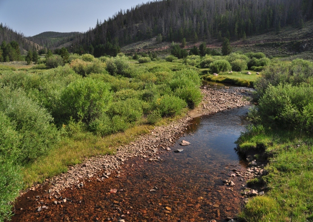 Big Rock Creek, Highway 134